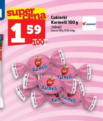 Cukierki Karmelli Jedność promocja w TOPAZ