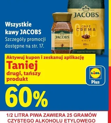 Kawy Jacobs promocja w Lidl