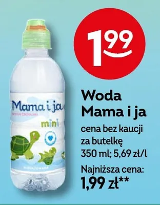 Woda Mama i ja mini promocja w Żabka