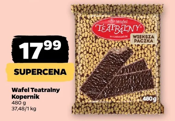 Wafel Teatralny promocja w Netto