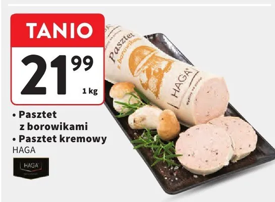 Pasztet z borowikami / pasztet kremowy promocja w Intermarche