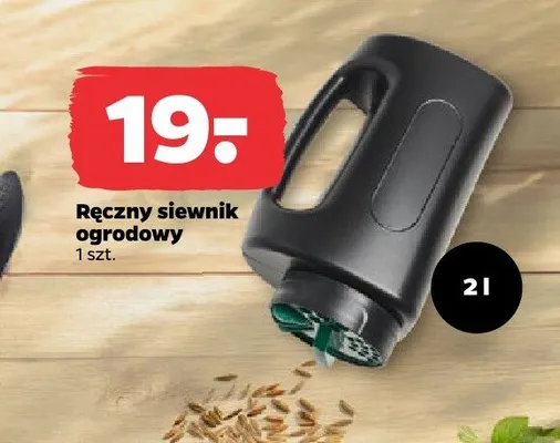 Ręczny siewnik ogrodowy promocja w Netto