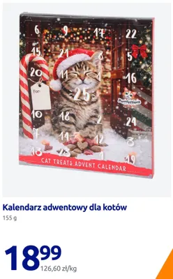 Kalendarz adwentowy dla kotów Purrfections promocja w Action