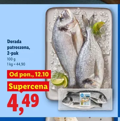 Dorada patroszona 2-pak promocja w Lidl