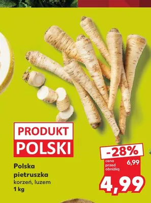 Pietruszka korzeń polska promocja w Kaufland
