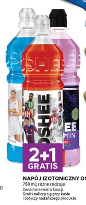 Napój izotoniczny Oshee promocja w Stokrotka