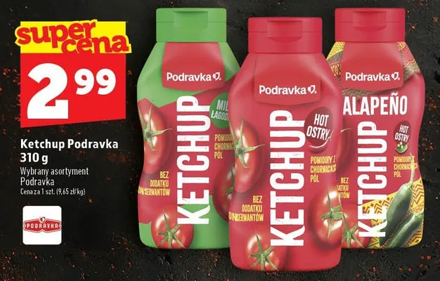 Ketchup pikantny Podravka promocja w TOPAZ
