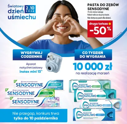 Pasta do zębów Sensodyne Proszkliwo Multi-Action promocja w Stokrotka