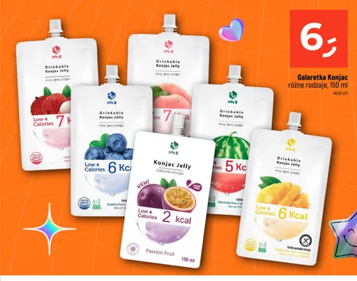 Galaretka Konjac Jelly.B o smaku liczi promocja w Dealz