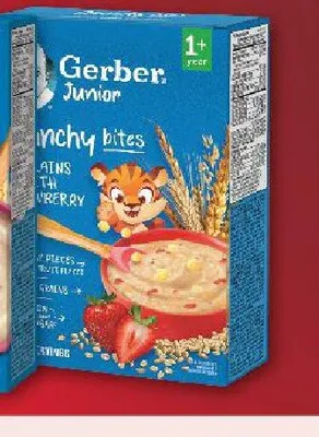 Kaszka Gerber Junior Crunchy bites promocja w Kaufland
