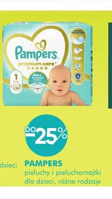 Pieluchy i pieluchomajtki dla dzieci Pampers promocja w Super-Pharm