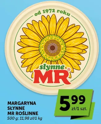 Margaryna Słynne MR Roślinne promocja w ABC