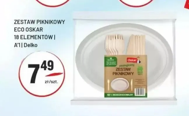Zestaw piknikowy Eco Oskar promocja w Sedal