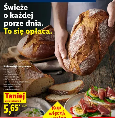 Bochen w stylu rustykalnym promocja w Lidl