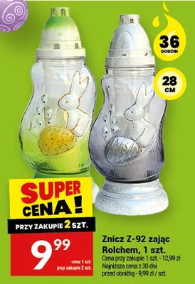Znicz Z-92 zając Rolchem, 1 szt. promocja w Twój Market