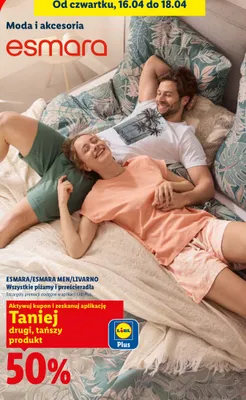 Wszystkie piżamy damskie / męskie promocja w Lidl