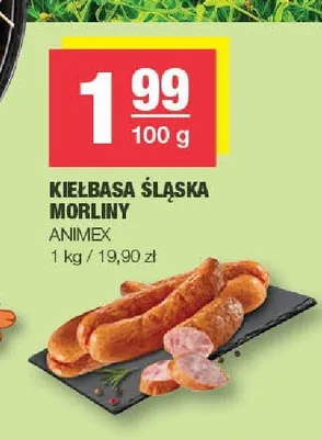 Kiełbasa śląska Morliny promocja w SPAR