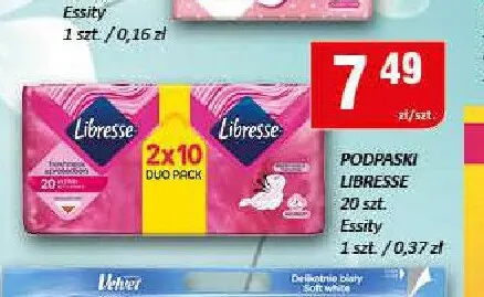 Podpaski Libresse Duo Pack promocja w Chorten