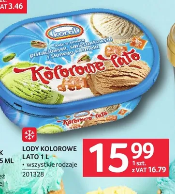 Lody Kolorowe Lato promocja w Selgros