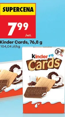 Cards 76,8 g promocja w Biedronka