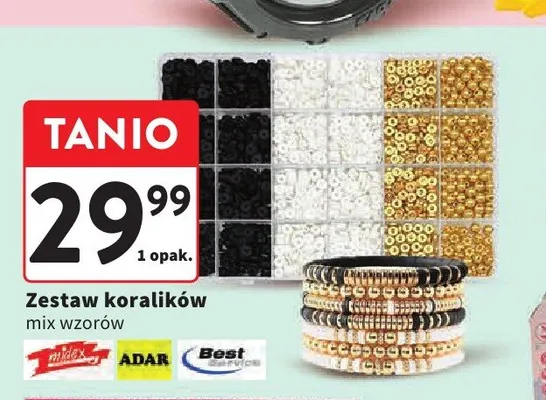 Zestaw koralików promocja w Intermarche