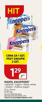 Wafel Knoppers Classic promocja w Chata Polska