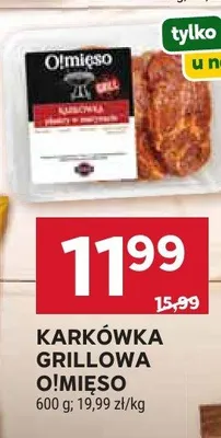 Karkówka grillowa O!Mięso promocja w Stokrotka