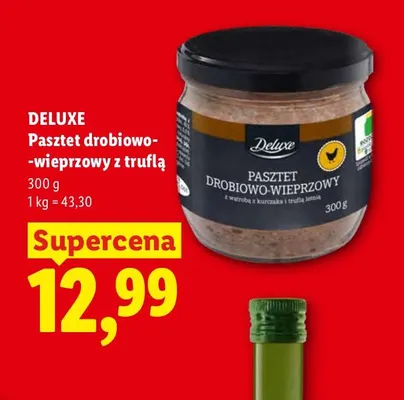 Pasztet drobiowo-wieprzowy z truflą Deluxe promocja w Lidl