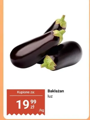 Bakłażan promocja w Biedronka