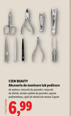 Pęseta podświetlana CIEN BEAUTY promocja w Lidl