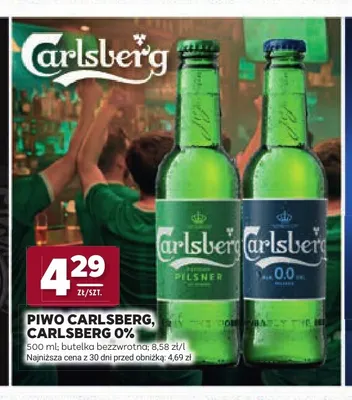 Piwo Carlsberg promocja w Stokrotka