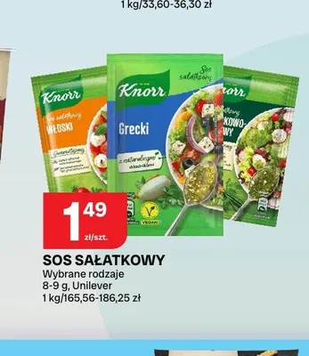 Sos sałatkowy włoski Knorr promocja w Chorten