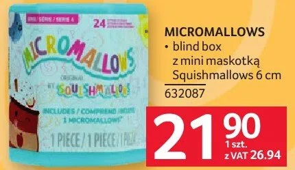 Micromallows blind box promocja w Selgros