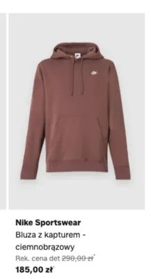 Bluza z kapturem Nike Sportswear - ciemnobrązowy promocja w Lounge by Zalando