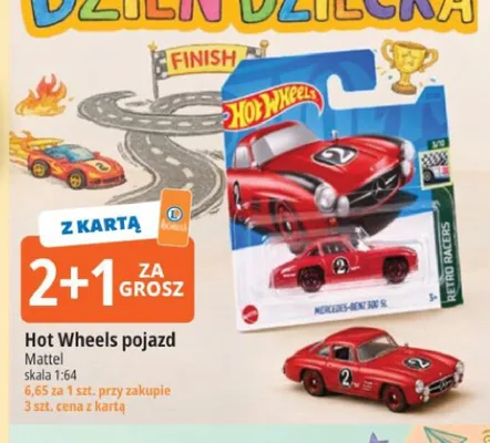 Pojazd Hot Wheels promocja w Leclerc