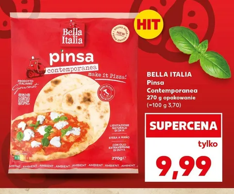 Pinsa Contemporanea Bella Italia promocja w Kaufland