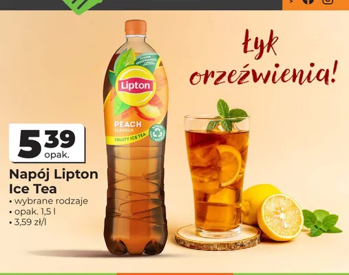Napój Lipton Ice Tea promocja w Odido