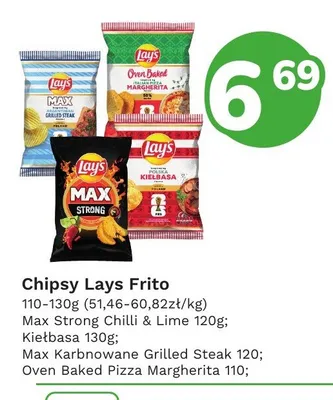 Chipsy Lay' Kiełbasa promocja w Limonka