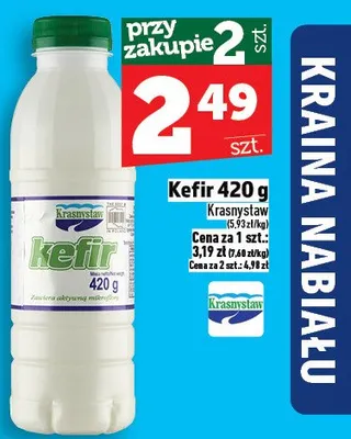 Kefir promocja w TOPAZ