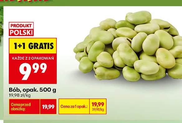 Bób promocja w Biedronka