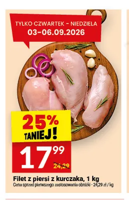 Filet z piersi z kurczaka promocja w Twój Market