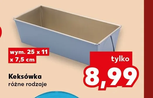 Keksówka 25x11x7,5 cm promocja w Kaufland