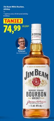 Whisky White Bourbon promocja w Lidl