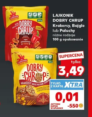 Paluchy Dobry Chrup Lajkonik promocja w Kaufland