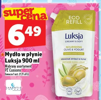 Mydło w płynie 900ml promocja w TOPAZ