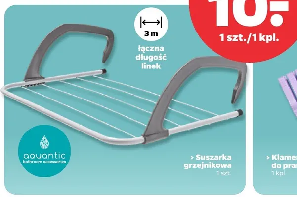Suszarka grzejnikowa promocja w Netto
