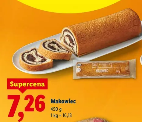 Makowiec promocja w Lidl