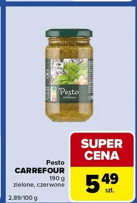 Pesto zielone, czerwone promocja w Carrefour Express