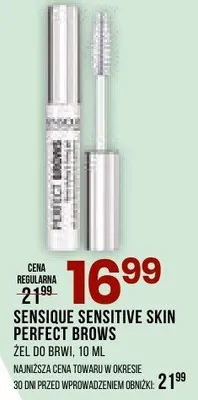 Żel do brwi Sensique Sensitive Skin Perfect Brows promocja w Drogerie Natura