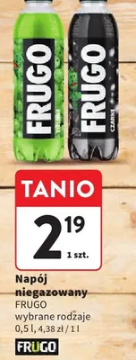 Napój niegazowany Frugo promocja w Intermarche